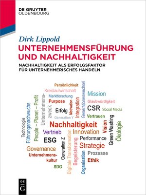 cover image of Unternehmensführung und Nachhaltigkeit